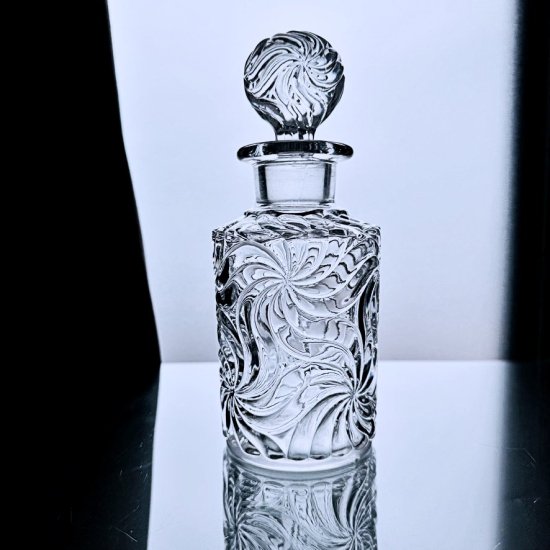 花のオールドバカラ ローザスミュルティプルの香水瓶 #特大89【1916年 