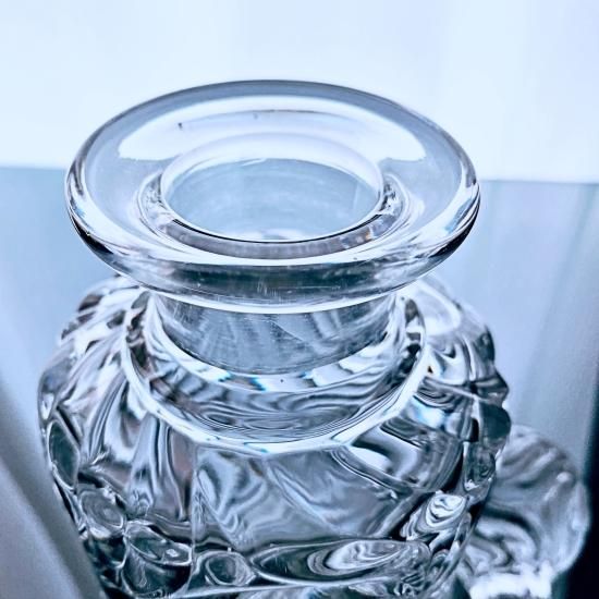 輝くオールドバカラ ローザスミュルティプル 特大サイズの香水瓶【1916