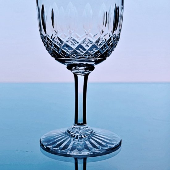 素敵な 美品☆Baccarat 6 フランスアンティーク カットガラス ワイン 