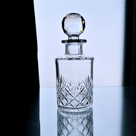 長期在庫品 輝くオールドバカラ 美しいクリスタルカットの香水瓶 #特大 