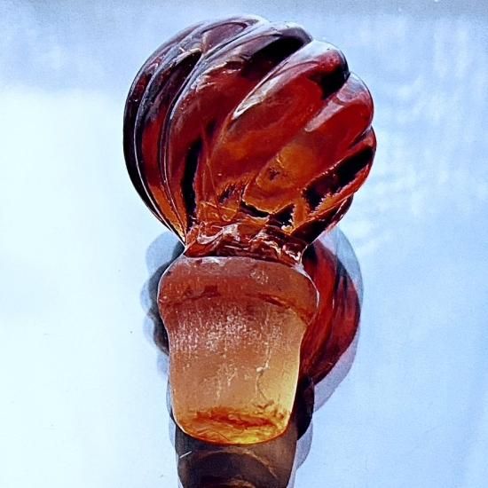 オールドバカラ BACCARATバンブー香水瓶 ホビー・楽器・アート #73