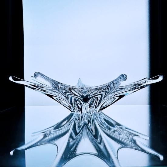 輝くオールドバカラ キャディックスの特大センターピース【1936年以降