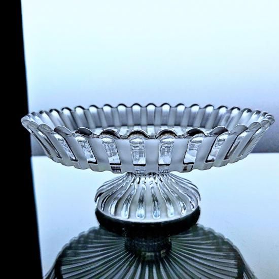 オールドバカラBaccarat極上ボウル★ダイヤモンドとアール・ヌーヴォーの曲線 オールドバカラBaccarat極上ボウル☆ダイヤモンドとアール