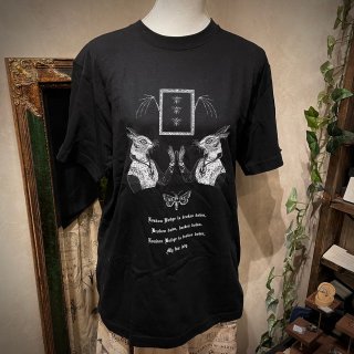 【rederti】【即納】Tシャツ「マイフェアレディ」　ブラック　Lサイズ　ユニセックス