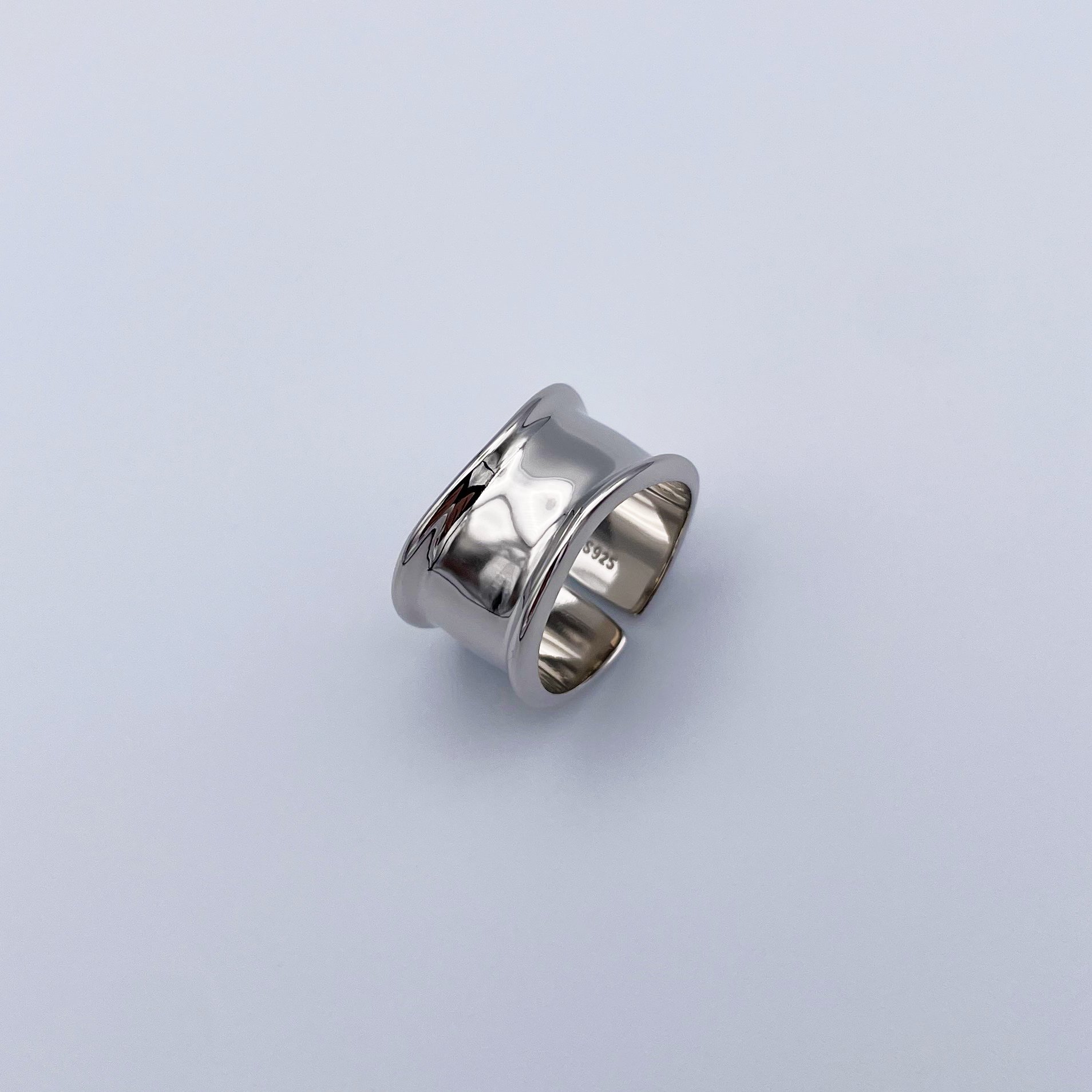 tar1 新品 タテオシアン リング 指輪 シルバー925 純銀 ブラック19号