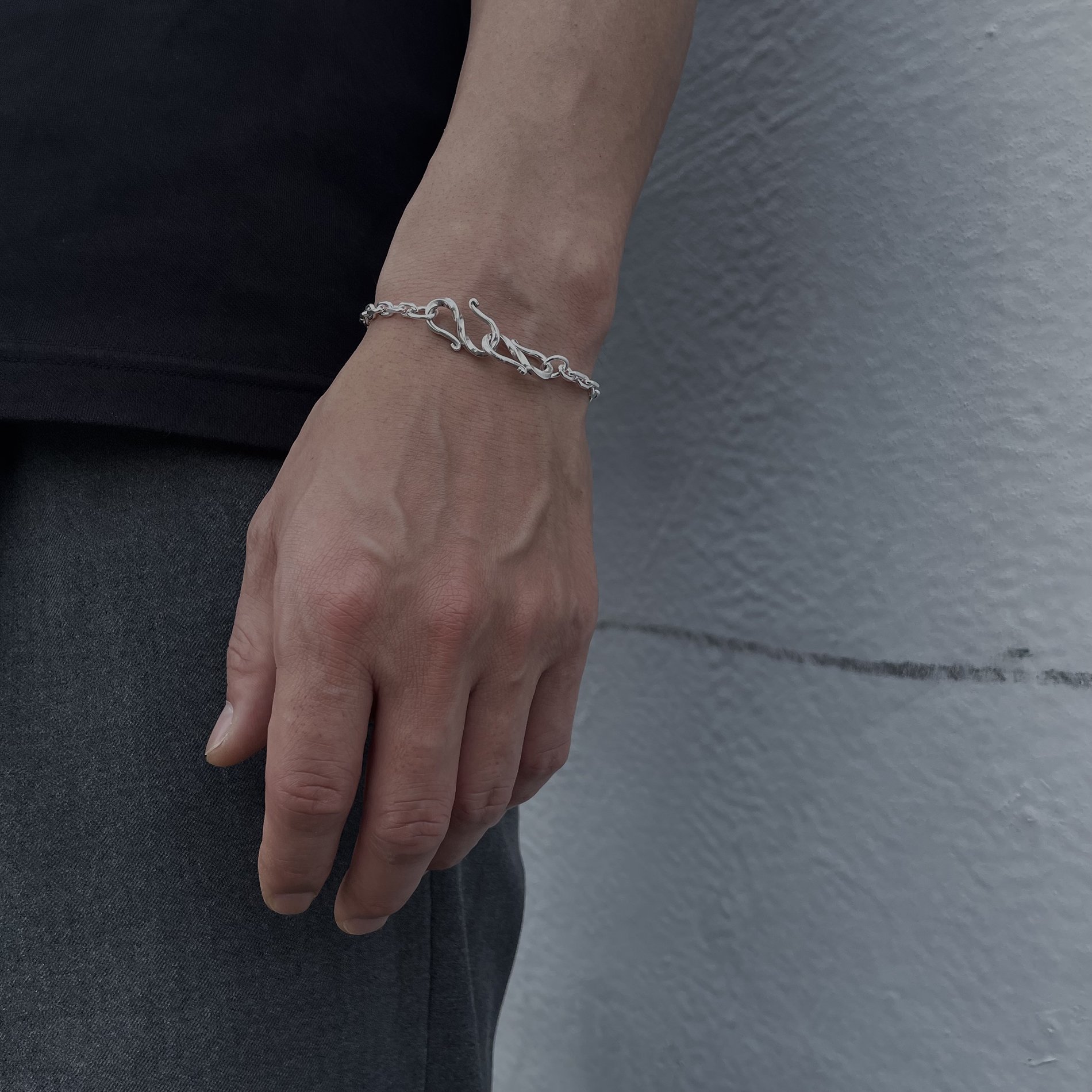 vihod - silver bracelet classic 02