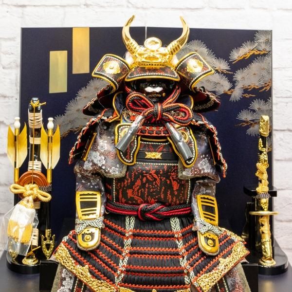 限定 7号武田信玄鎧 | 駿河蒔絵飾りセット - 人形専門店
