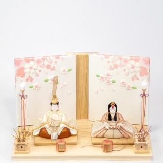 <img class='new_mark_img1' src='https://img.shop-pro.jp/img/new/icons1.gif' style='border:none;display:inline;margin:0px;padding:0px;width:auto;' />ぴっころシリーズ木村一秀作オリジナル木目込み人形白印伝舞桜雛