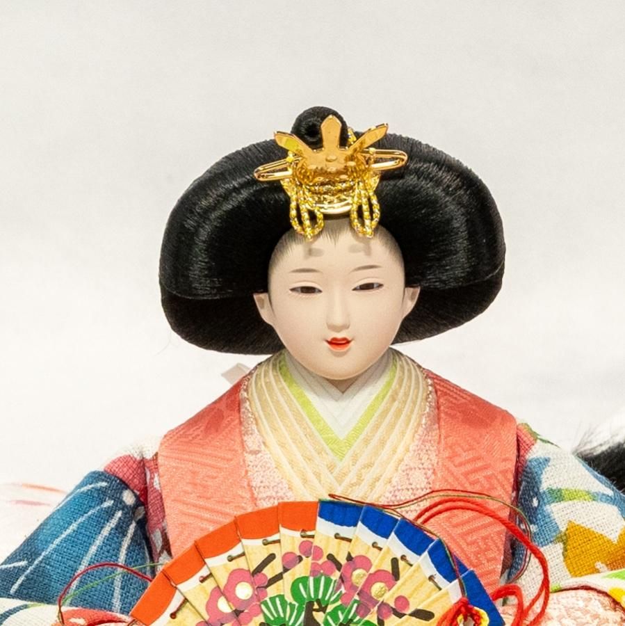 小三五親王60cm間口白木収納 咲花 | 人気のお雛様を取り揃えまし