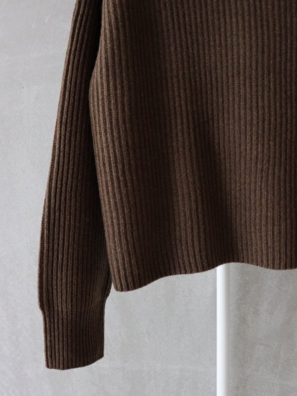 CINOH【YLEVE】〈試着のみ〉EX FINE MERINO WOOL KN P/O - ニット/セーター