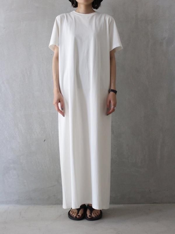 AURALEE “ORGANIC COTTON COMPACT JERSEY ONE PIECE” - IZUMIYA-NAGOYA