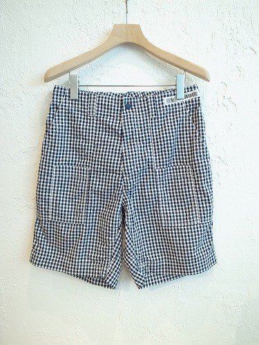 UNIVERSAL PRODUCTS GINGHAM CHECK SHORTS