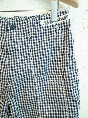 UNIVERSAL PRODUCTS GINGHAM CHECK SHORTS