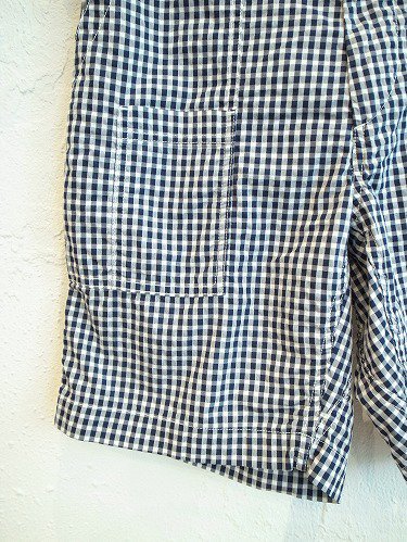 UNIVERSAL PRODUCTS GINGHAM CHECK SHORTS