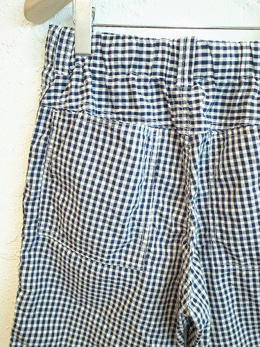 UNIVERSAL PRODUCTS GINGHAM CHECK SHORTS