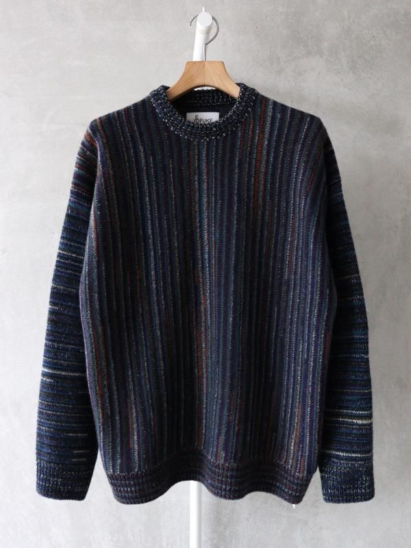 EYOFUKE cashmere 100% crew neck knit トレンド - www