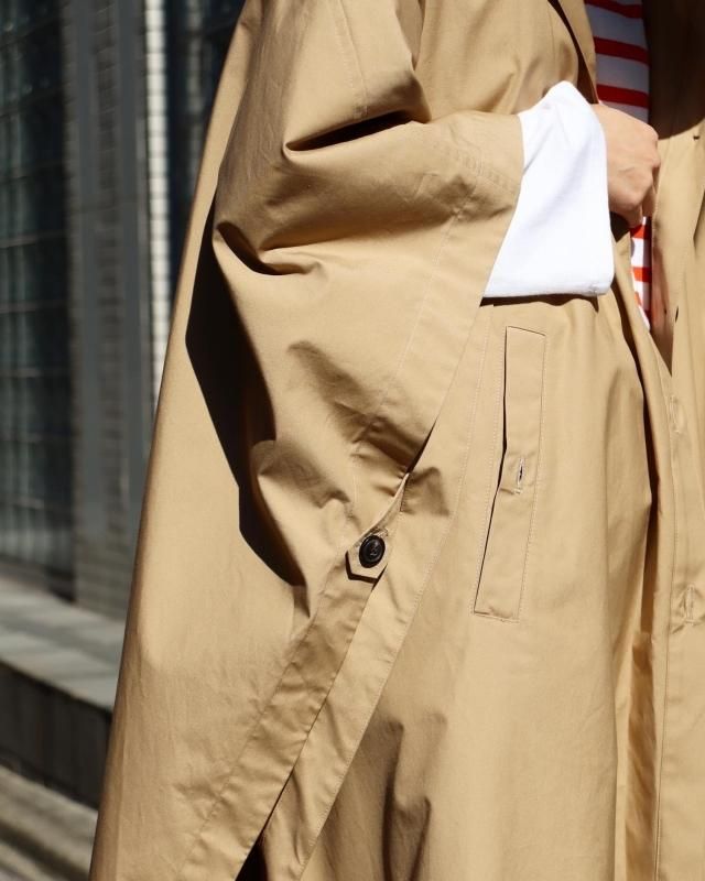 新品　MY__ \"HOODED COTTON WIDE CAPE\" コート MY__ 