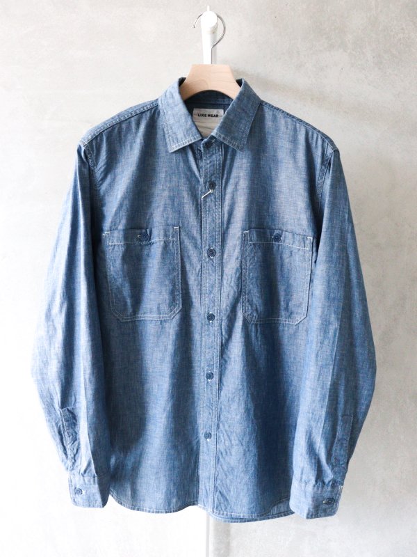 yaecaYAECA CHAMBRAY SHIRT - シャツ