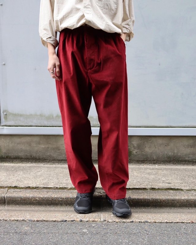 美品 1ldk SUMMER CORDUROY EASY PANTS | www.takween-talents.com