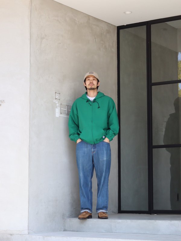 RELAX FIT 21ss EASY HOODIE イージーフーディ デニム - パーカー