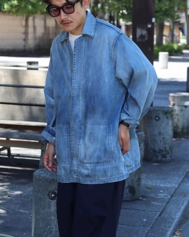 A.PRESSE US NAVY Denim Jacket 3よろしくお願いします - Gジャン