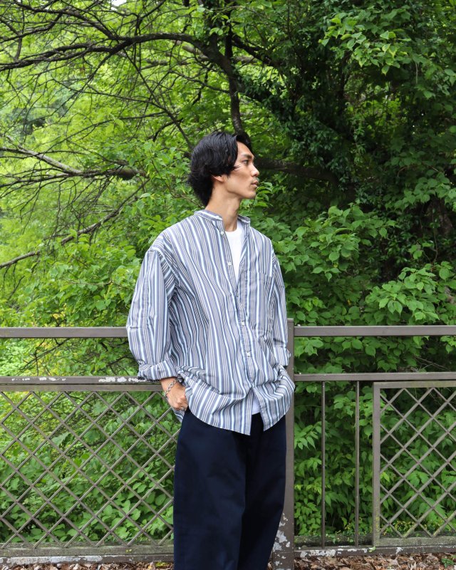 SALE／68%OFF】 DAIWA PIER39 TECH BAND COLLAR SHIRTS asakusa.sub.jp