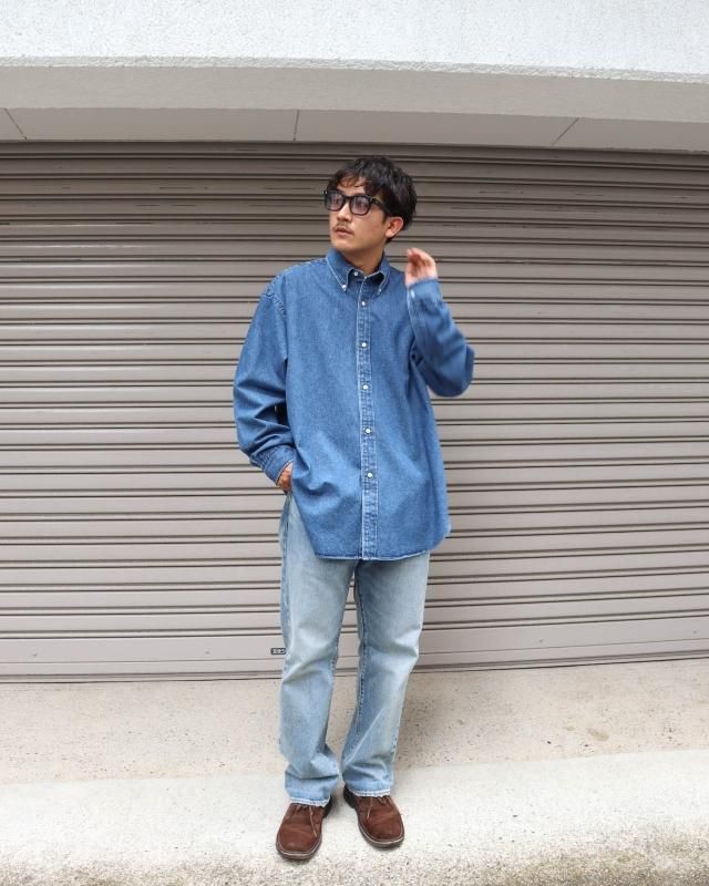 大注目】 A.PRESSE アプレッセ 22SS BD DENIM SHIRT サイズ2