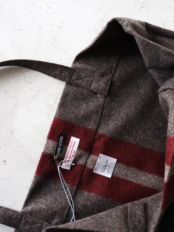 FRANK LEDER ウールツイード トートバッグ FRANK LEDER ウールツイード トートバッグ