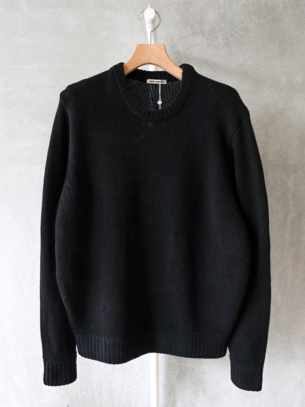 1LDK LOW GAUGE CREW NECK KNIT ブルー - トップス