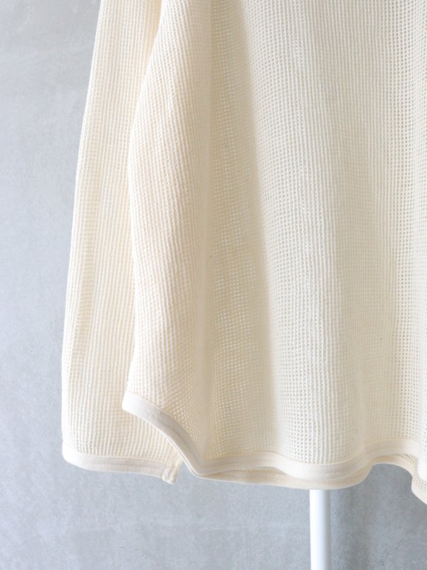 法人値引有 Pheeny Basket mesh raglan sleeve トップス - longseller