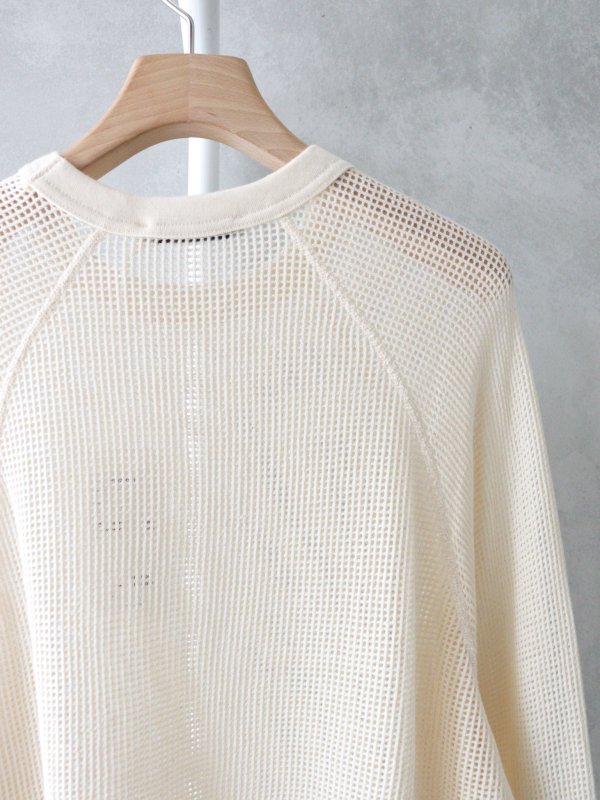 PHEENY Basket mesh raglan sleeve (IVY) | labiela.com