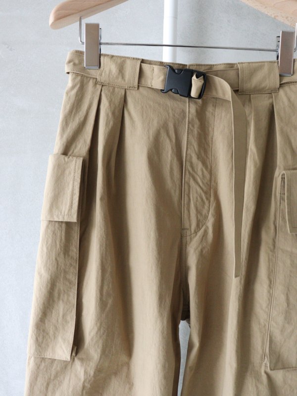 SALE／55%OFF】 PHEENYcotton nylon dump military pants www