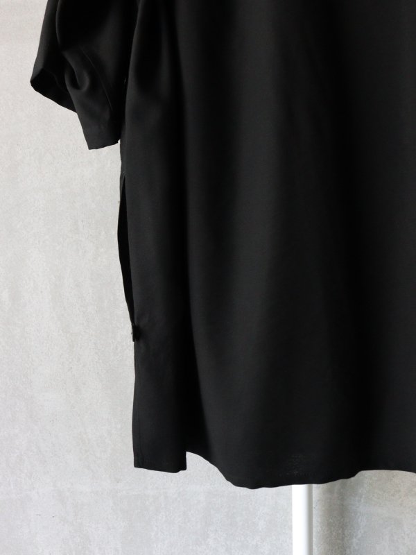 YOKE Wide Fit OpenCollar Shirt 20AW レーヨン - 通販 - csa.sakura.ne.jp