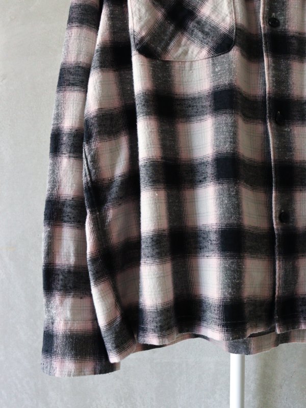 CANTATE OMBRE CHECK OVER SHIRT 1LDK メンズ | cubeselection.com