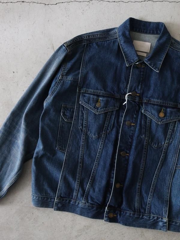 BLEACHED 3GEN DENIM TRUCKER JACKET