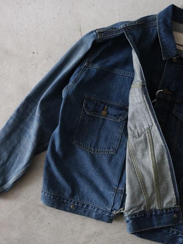 BLEACHED 3GEN DENIM TRUCKER JACKET