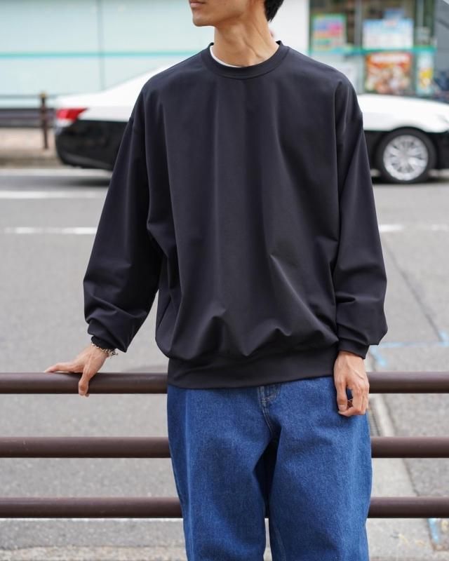 DAIWA PIER39 Tech Flex Jersey CrewBLACKサイズ