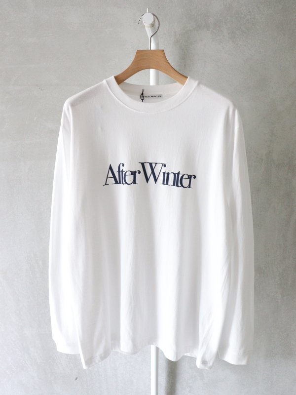 AfterWinter Basic Logo Tee WHIT - Tシャツ/カットソー(半袖/袖なし)