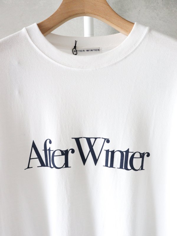 AfterWinter Basic Logo Tee WHIT - Tシャツ/カットソー(半袖/袖なし)