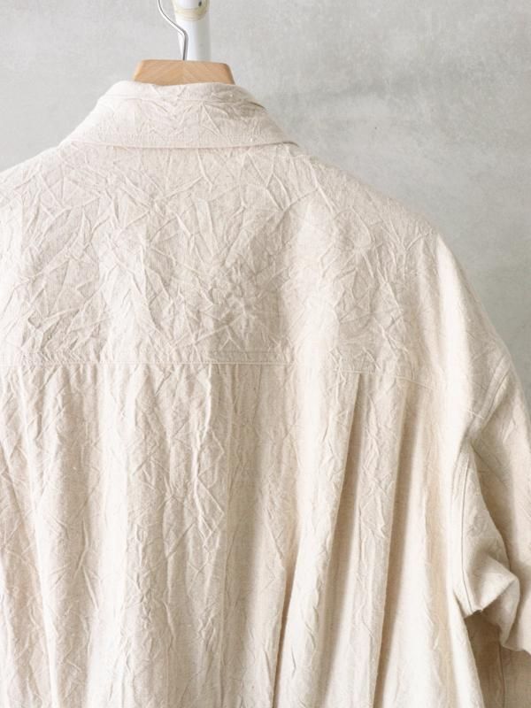 BELPER（ベルパー）WASHED LINEN JUMP SUIT（BEIGE）公式通販
