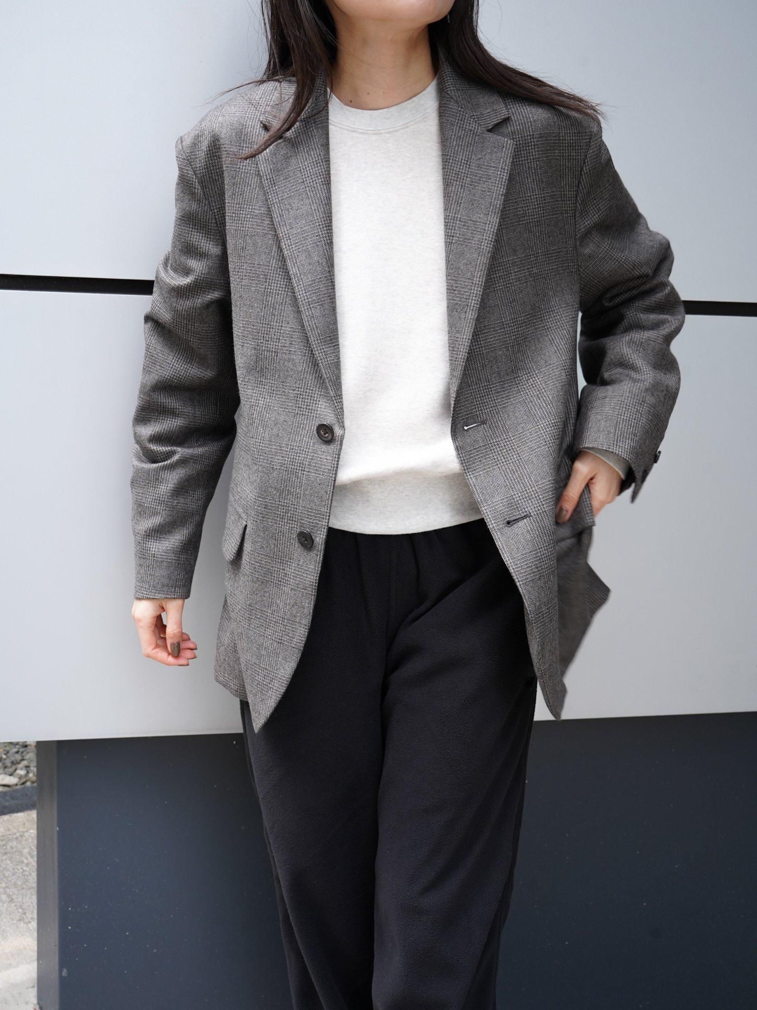 MY___（マイ）WOOL CHECKED JACKET（CHARCOAL）公式通販 | 1LDK annex