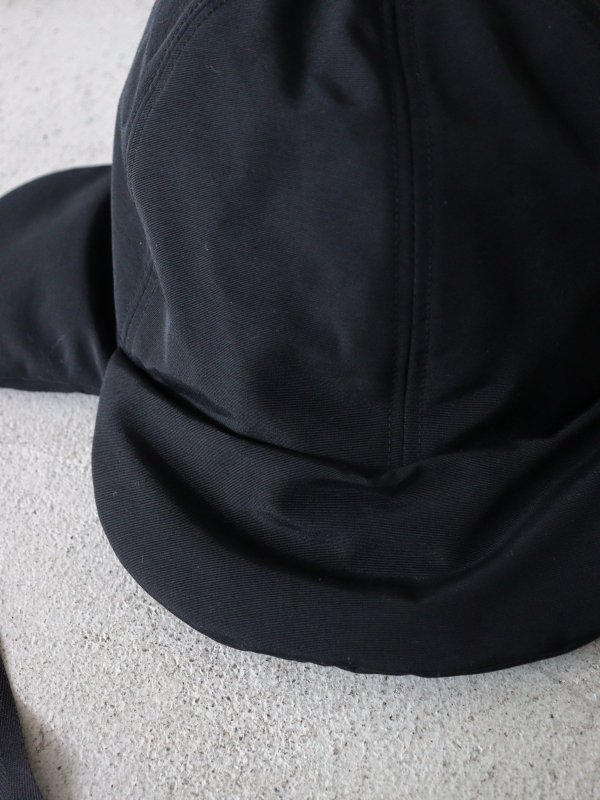 COMESANDGOES（カムズアンドゴーズ）PADDED BRIM & EAR CAP（BLACK）。 公式通販 | 1LDK annex |  IZUMIYA ONLINE STORE