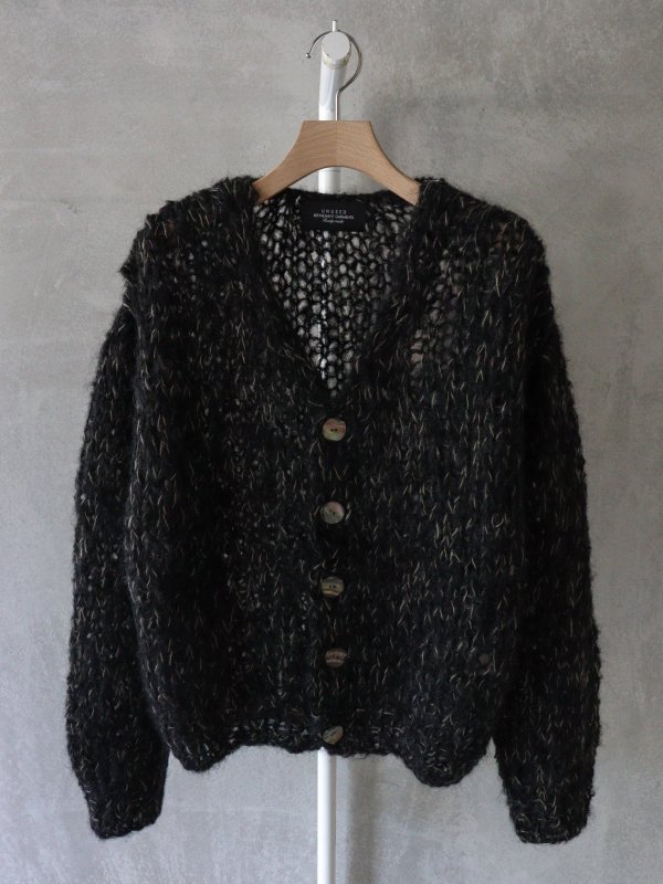 UNUSED（アンユーズド）Mohair knit cardigan（BLACK）公式通販 | 1LDK annex | IZUMIYA ONLINE  STORE