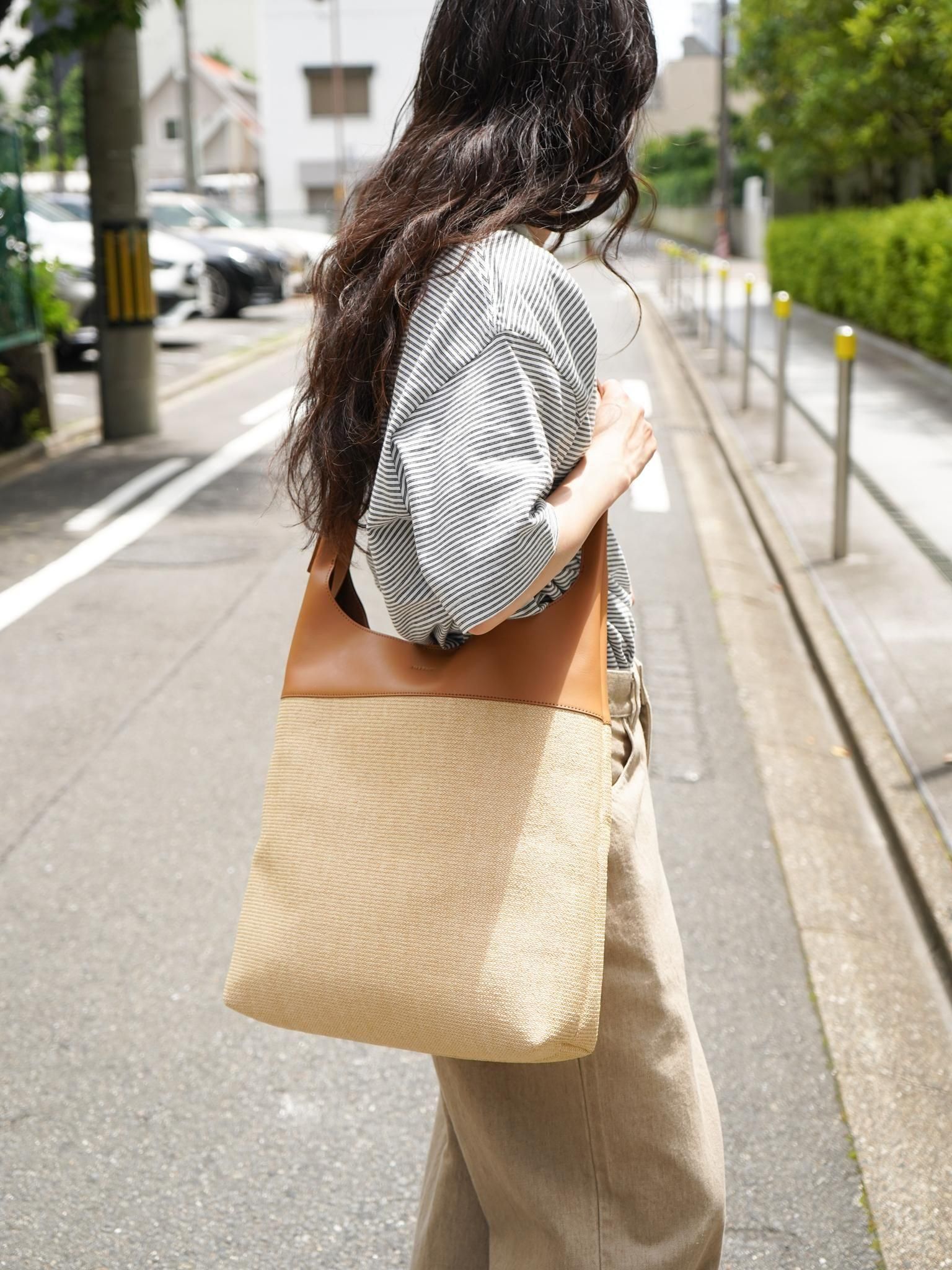 SEA（シー）Basket Bag/グレージュMサイズ SEA BASKET BAG M（CLAY）
