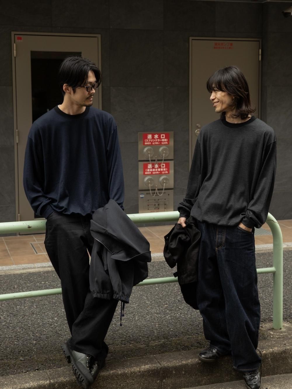 O.E.M.（オーイーエム）WOOL TRIM L/S / NAVY 公式通販