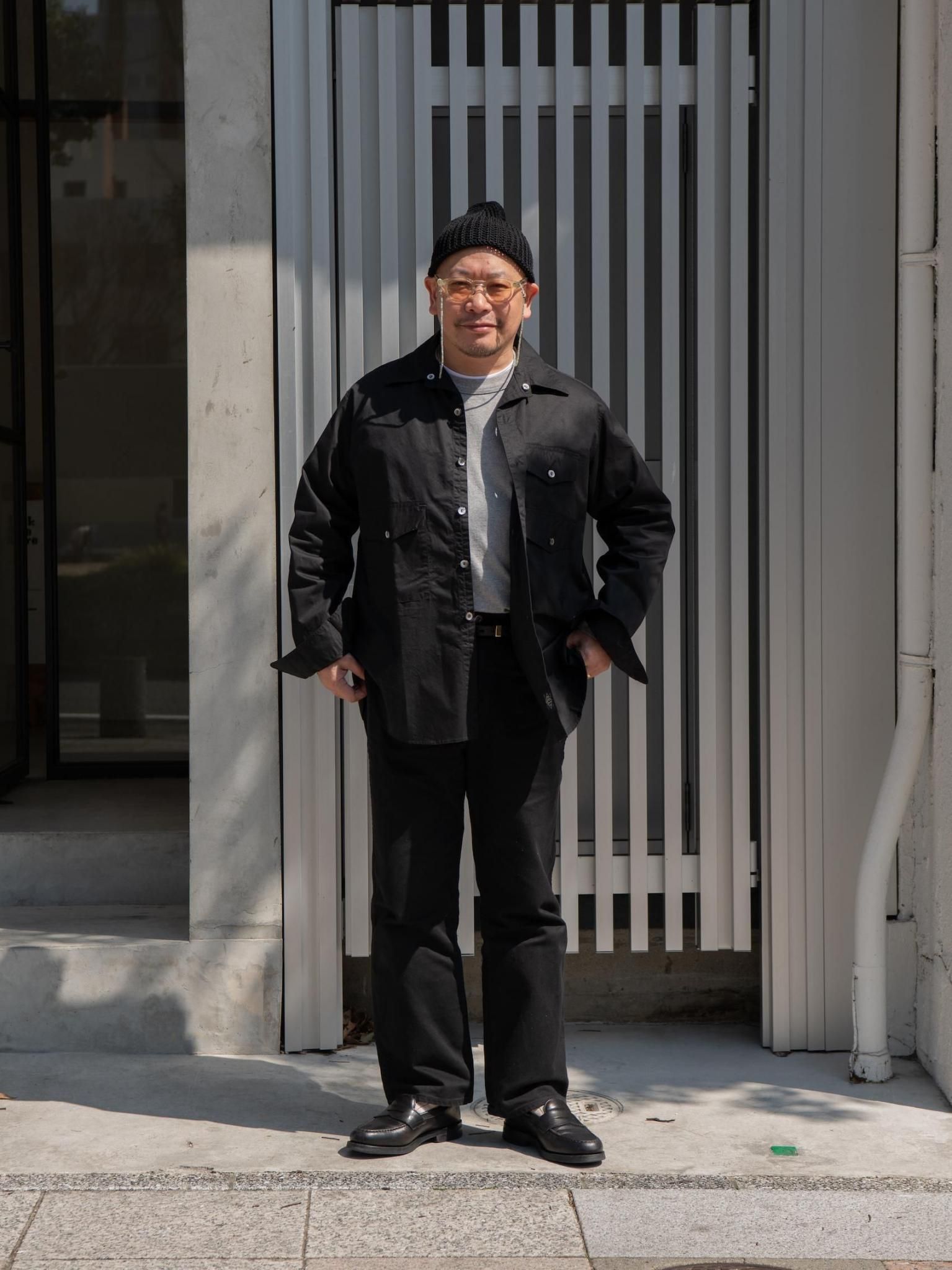 post over alls ポストオーバーオールズ　クルーザーJKT 黒 post over alls ポストオーバーオールズクルーザーJKT 黒