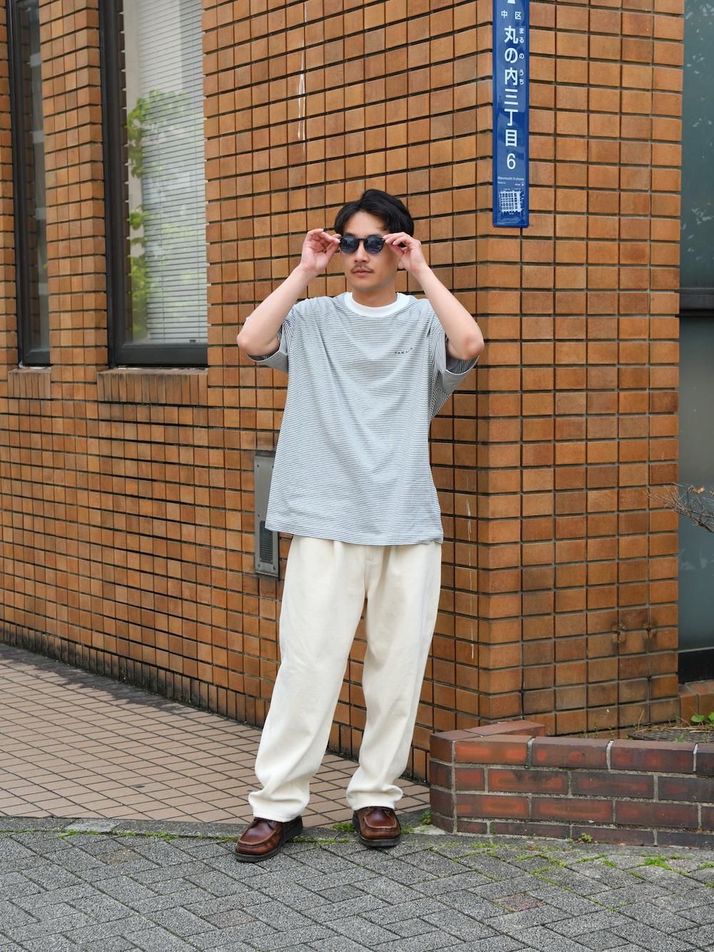 美品 WAKE FARAH Striped S/S T-shirt Tシャツ M 美品 WAKE FARAH Striped S/S T-shirt Tシャツ M - メルカリ