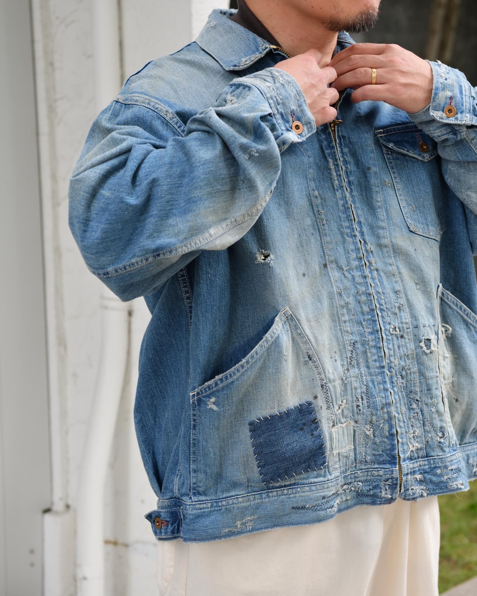 anuke 公式完売！Denim Work Jacket 36 アイボリー anuke 公式完売！Denim Work Jacket 36 アイボリー