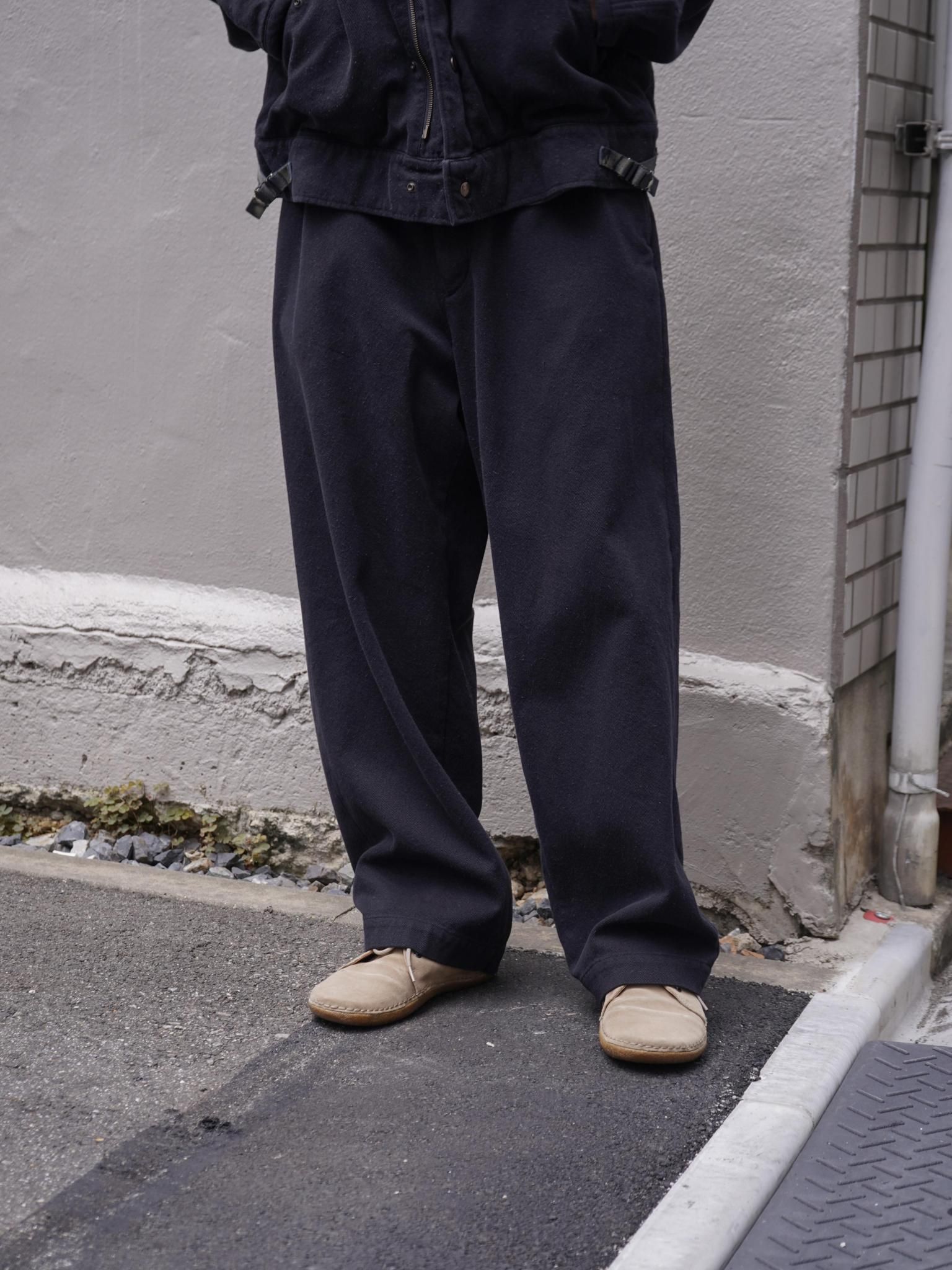 A.PRESSE（アプレッセ）Silk Nep Trousers / BLACK 公式通販