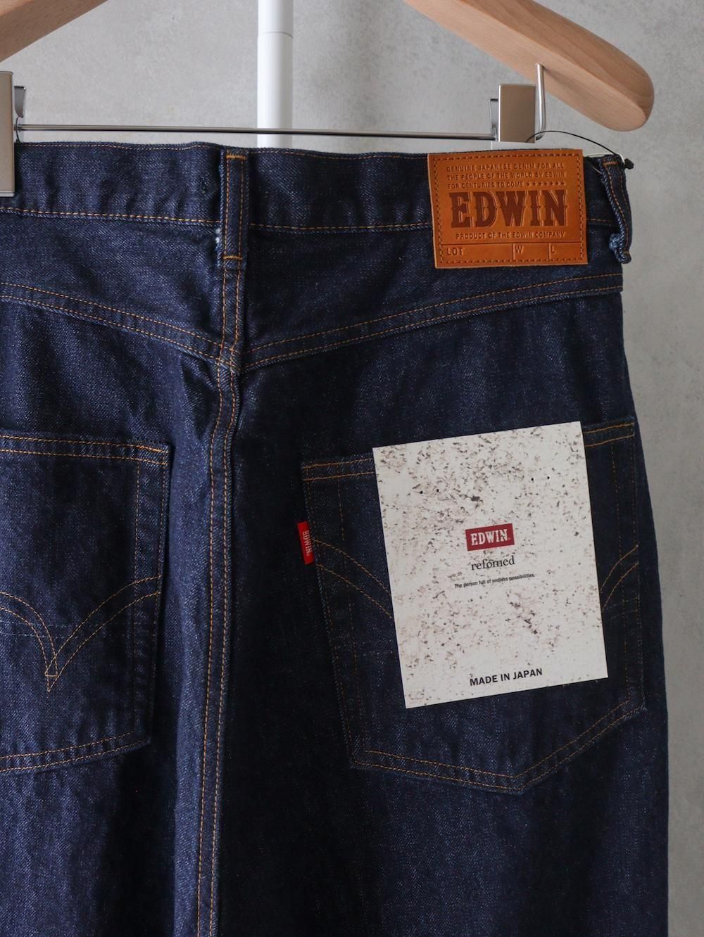 edwin refomed ライトブルーデニム 楽天市場】EDWIN エドウィン 505ZXX レギュラーストレート
